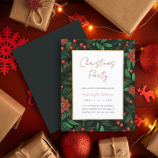 Budget Holly Berries Foliage jul Party