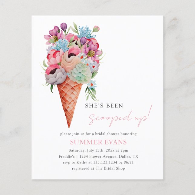 Budget Hon har fått Möhippa Flygblad (Framsidan)