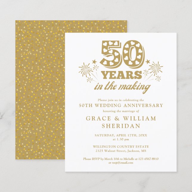 Budget i den Skapar 50-årsjubiléet (Fram/baksida)