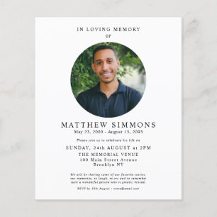 Budget i Loving Memory Photo Memorial Funeral