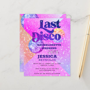 Budget: Inbjudan till Disco-bachelorette helg