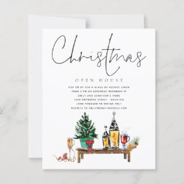 Budget - inbjudan till öppna hus - julafton