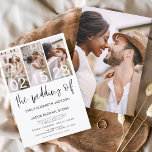 Budget - inbjudan till svartvitt fotobröllop flygblad<br><div class="desc">Gratulera till din kärlek-historia med vår budgetinbjudan till Black and White Photo Wedding. Den här eleganten och den prisvärda inbjudan som erbjuds fångar romantik:s tidlösa skönhet i klassisk svartvitt. Designad för kostym, oavsett budget, kompromissar inte inbjudan på stil. Svartvit-enkelheten framkallar en känsla av sofistikering och ära, skapar det perfekt för...</div>