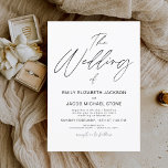 Budget - inbjudan till svartvitt fotobröllop flygblad<br><div class="desc">Gratulera till din kärlek-historia med vår budgetinbjudan till Black and White Photo Wedding. Den här eleganten och den prisvärda inbjudan som erbjuds fångar romantik:s tidlösa skönhet i klassisk svartvitt. Designad för kostym, oavsett budget, kompromissar inte inbjudan på stil. Svartvit-enkelheten framkallar en känsla av sofistikering och ära, skapar det perfekt för...</div>