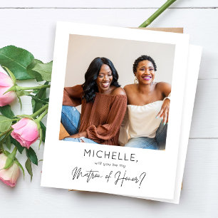Budget Instan Photo be My Matron of Honor Frieri