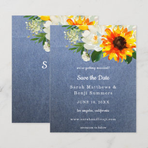 Budget Jean Solros & White Blommigt Spara datum