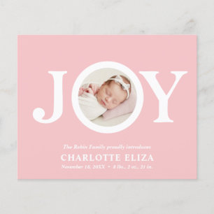 BUDGET Joy Rosa CHIC Photo Baby Första jul