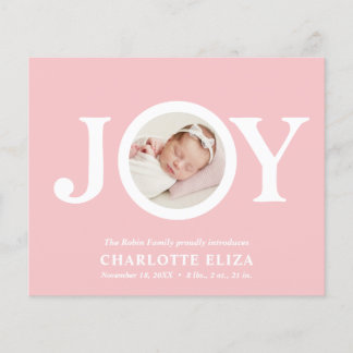 BUDGET Joy Rosa CHIC Photo Baby Första jul