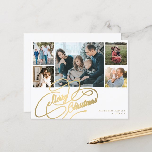 BUDGET - Jul 5-fotosamlingskort, Helgdag (Fram/Back In Situ)