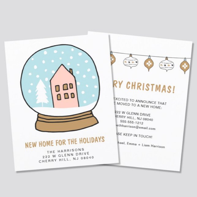 Budget jul ny hem helgkort (Skapare uppladdad)