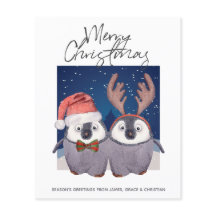 BUDGET Jul Ren Renär Jul Pinguin Par