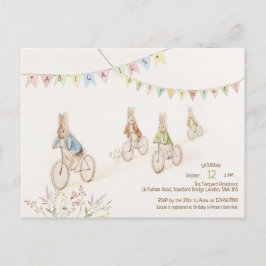 Budget Kanin Kanin Kön Baby Shower  Vykort