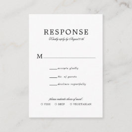 BUDGET-klassiskt enkelt Bröllop OSA-målträd Tilläggskort