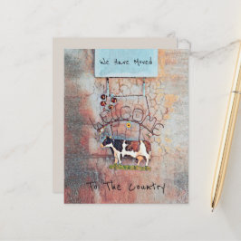 Budget Ko Rustik Country Western Bondgård Flyttkor