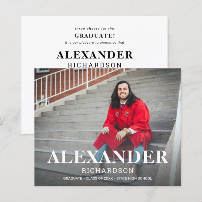 Budget Kollegialt Namn på studentkåren Foto Examen (Fram/baksida)