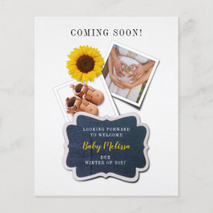 Budget Kommer Snart Graviditetsannonsering