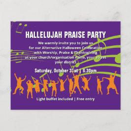 Budget Kristen Halloween PRIS PÅ PARTY Inbjudan