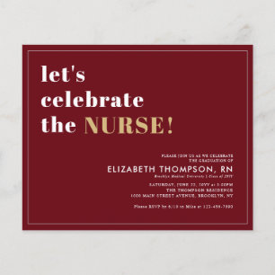 Budget Läkarutbildningen Sjuksköterska Examen Fest