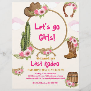 Budget Last Rodeo Cowgirl Möhippa Reklamblad