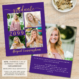 Budget Lila Guld 5 Photo Student meddelande