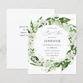 Budget Lily of the Valley Blommigt Baby Shower