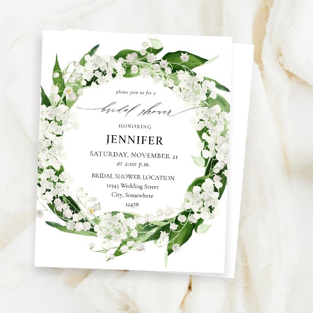 Budget Lily of the Valley Blommigt Möhippa (Skapare uppladdad)