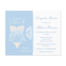 Budget Lingerie Bachelorette-partiets inbjudan