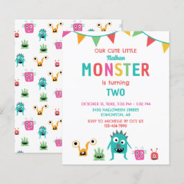 Budget Little Monster Birthday Boy Halloween
