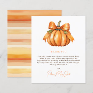 Budget Little Pumpkin Baby Shower Tack