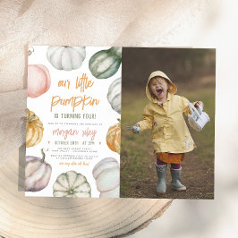 Budget Little Pumpkin Boho Födelsedagsfest Photo