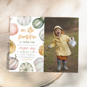 Budget Little Pumpkin Boho Födelsedagsfest Photo