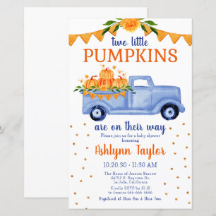 Budget Little Pumpkin Twin Boy Shower