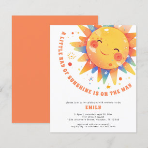 Budget Little Ray of Sunshine Retro Baby Shower