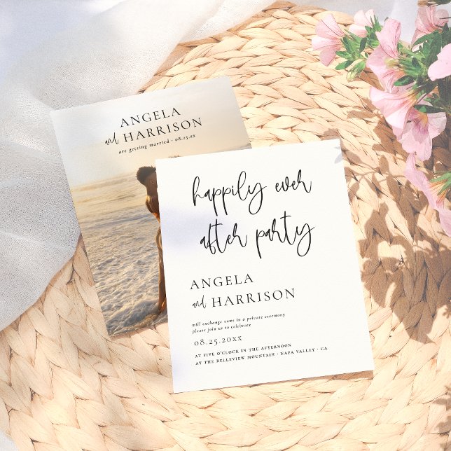 Budget lyckligtvis allt efter Party Photo Bröllop (Skapare uppladdad)