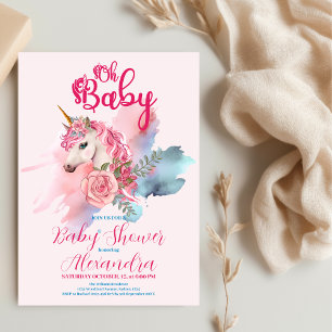 Budget Magic Unicorn Rainbow Baby Shower