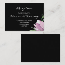 Budget Magnolia Blommig Bröllopsmottagning Tilläggskort