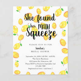 Budget Main Squeeze Lemon Möhippa Citrus