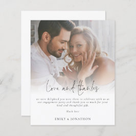 Budget Manus Foto Engagemang Kärlek och Tacksamhet