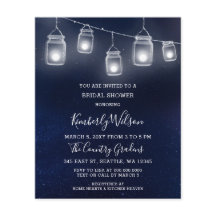 Budget Mason Burk Inbjudningskort för möhippan