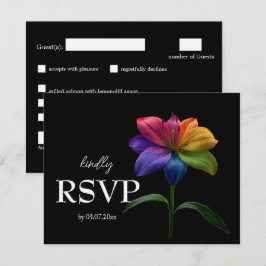 🌈 Budget Med meny RSVP Technicolor Love