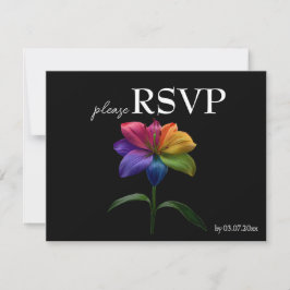 🌈 Budget med meny RSVP Technicolor Love