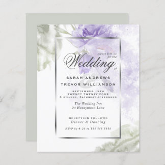 Budget men vacker Rustic Lavender Ro