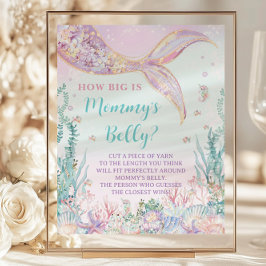 Budget Mermaid Baby Hur stor är mammas mage spel