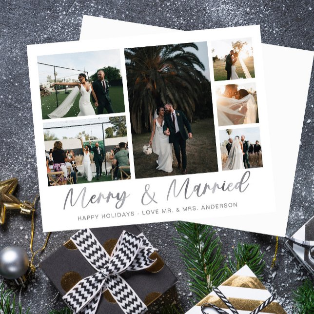 Budget Merry & Married Silver Multi Photo (Skapare uppladdad)