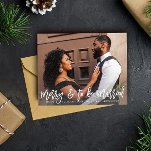 Budget Merry & to be married Engaged - Holly Photo Flygblad