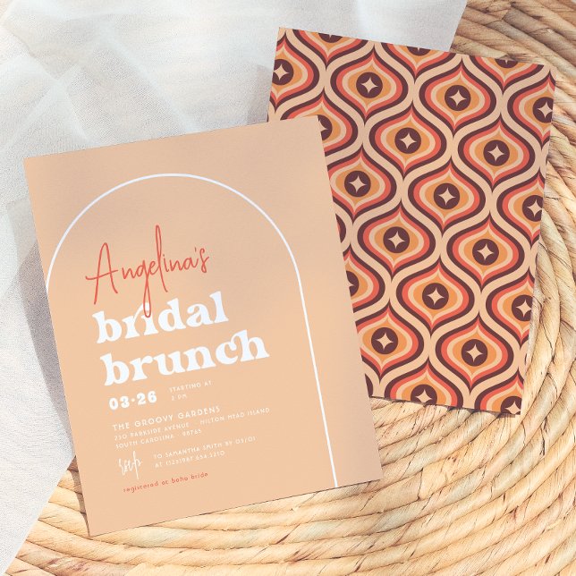Budget Mid Modern Retro Ark Bröllopsfrukost Bröllo (Skapare uppladdad)
