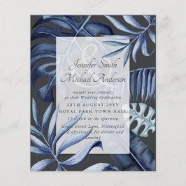 Budget Midnight Blue Löv Bröllop Ampersand