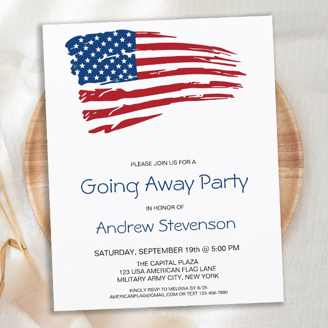 Budget Militing Goway Party USA Amerikanska Flagga (Skapare uppladdad)
