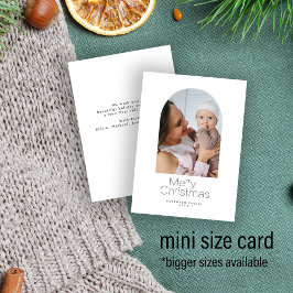 Budget MINI STORLEK familjefoto Juli Helgdag Anteckningskort