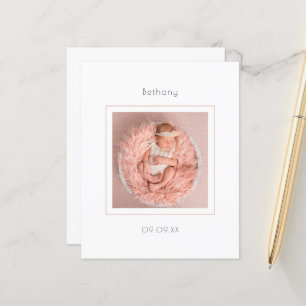 Budget Minimal födelsedag för foto Flicka